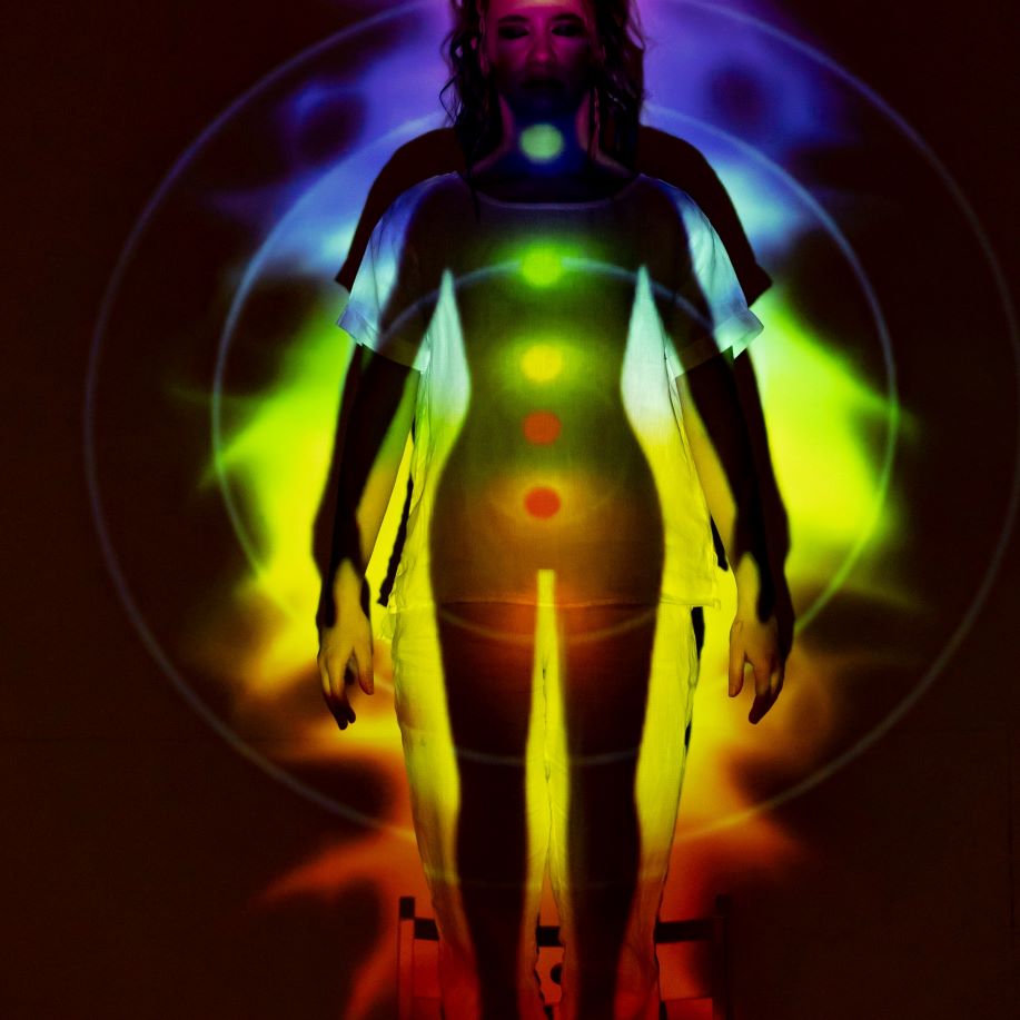 Balancing the Seven Chakras pic of chakra colors on the body