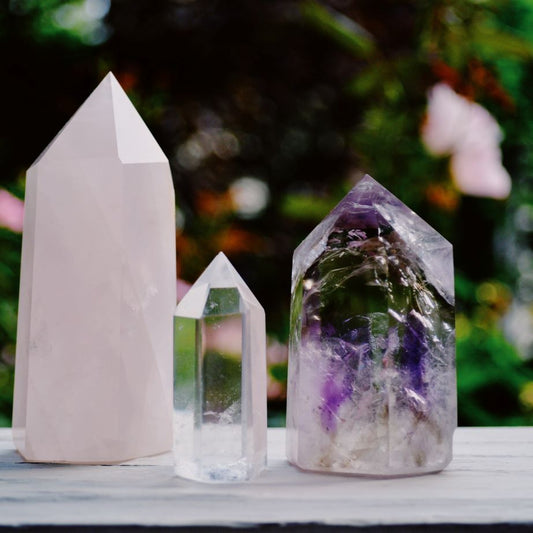 Crystal Towers and Stone Points