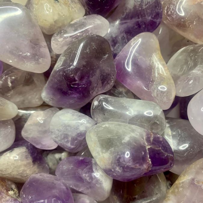Crystal Advent Calendar Amethyst Tumbled Stones