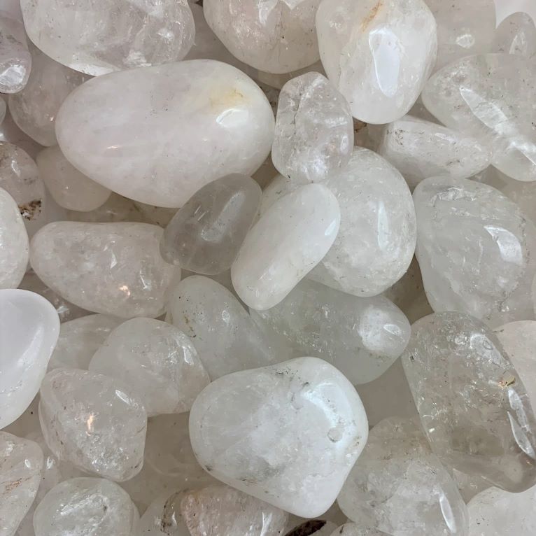 Crystal Advent Calendar Clear Quartz Tumbled Stones