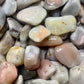 Crystal Advent Calendar Gray Botswana Agate Tumbled Stones