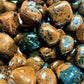 Crystal Advent Calendar Mahogany Obsidian Tumbled Stones