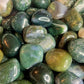 Crystal Advent Calendar Moss Agate Tumbled Stones