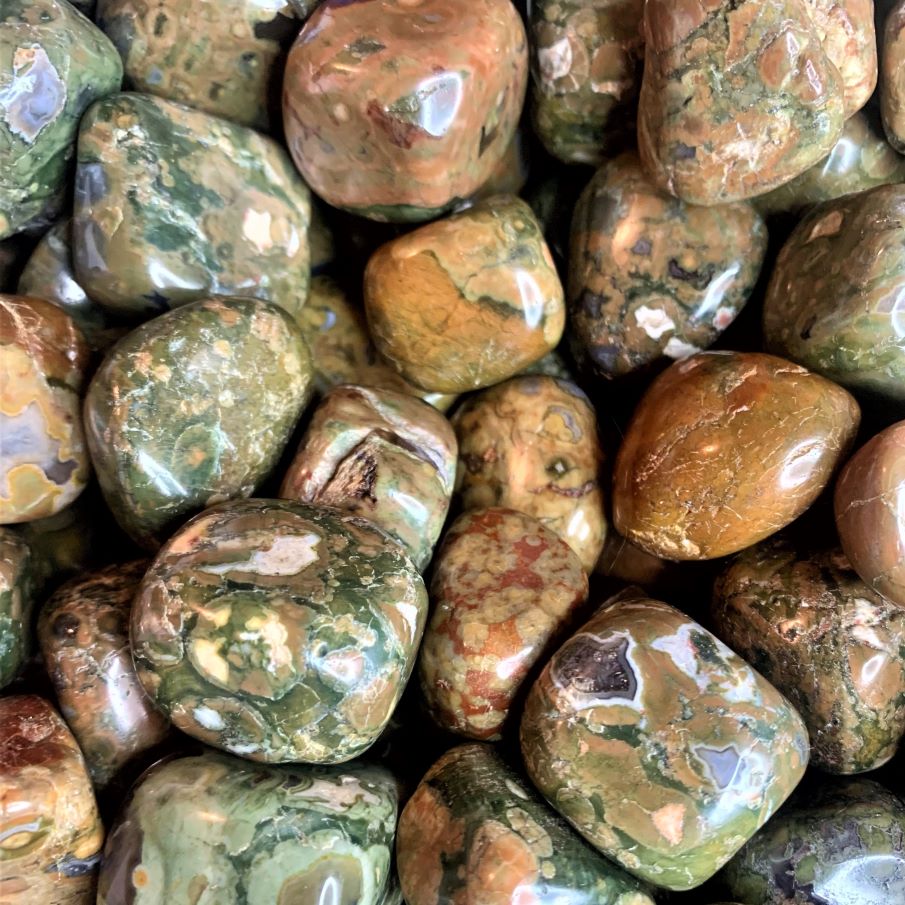 Crystal Advent Calendar Rhyolite Tumbled Stones