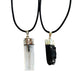 Crystal Necklaces for Protection Selenite Black Tourmaline