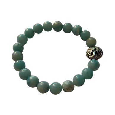 Healing Crystal Bracelets Amazonite 8 mm Round Beads