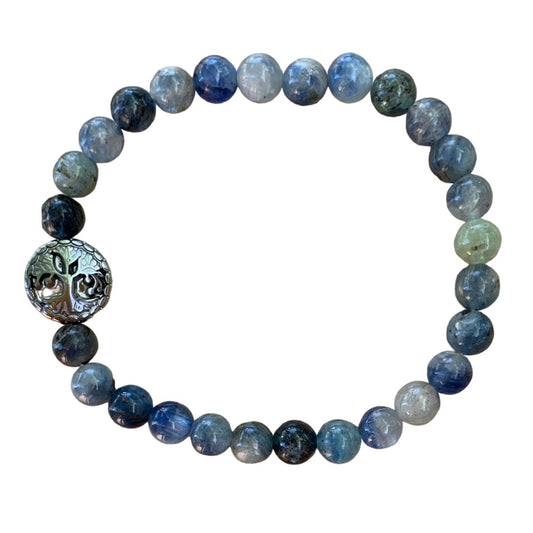 Healing Crystal Bracelets Blue Kyanite 6mm
