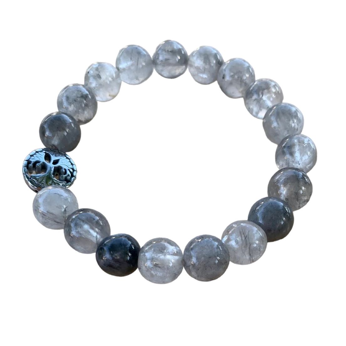 Healing Crystal Bracelets Cloudy Quartz 10mm