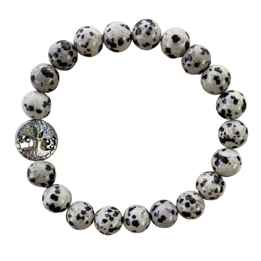 Healing Crystal Bracelets Dalmatian Jasper