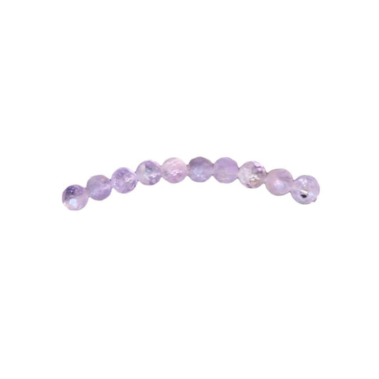 Healing Crystal Bracelets Lavender Amethyst Bar