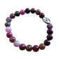 Healing Crystal Bracelets Ruby 8 mm Round Beads