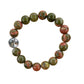 Healing Crystal Bracelets Unakite 10 mm Round Beads