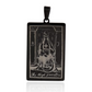 Tarot Card Necklace Black Major Arcana The High Priestess