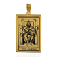 Tarot Card Necklace Gold Major Arcana The Emperor