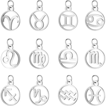 Zodiac Necklaces Petite Cut Out Charms