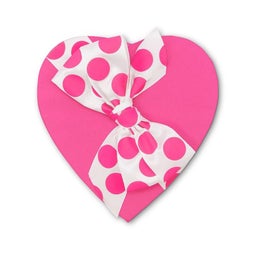 Metaphysical Gift Box Pink Polka Dots Heart