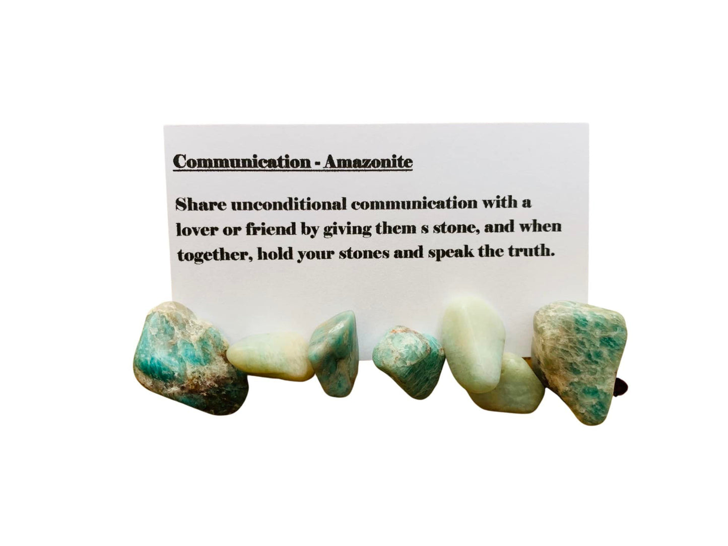 Communication: Amazonite