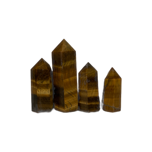 Stone Point Crystal Tower Tiger Eye
