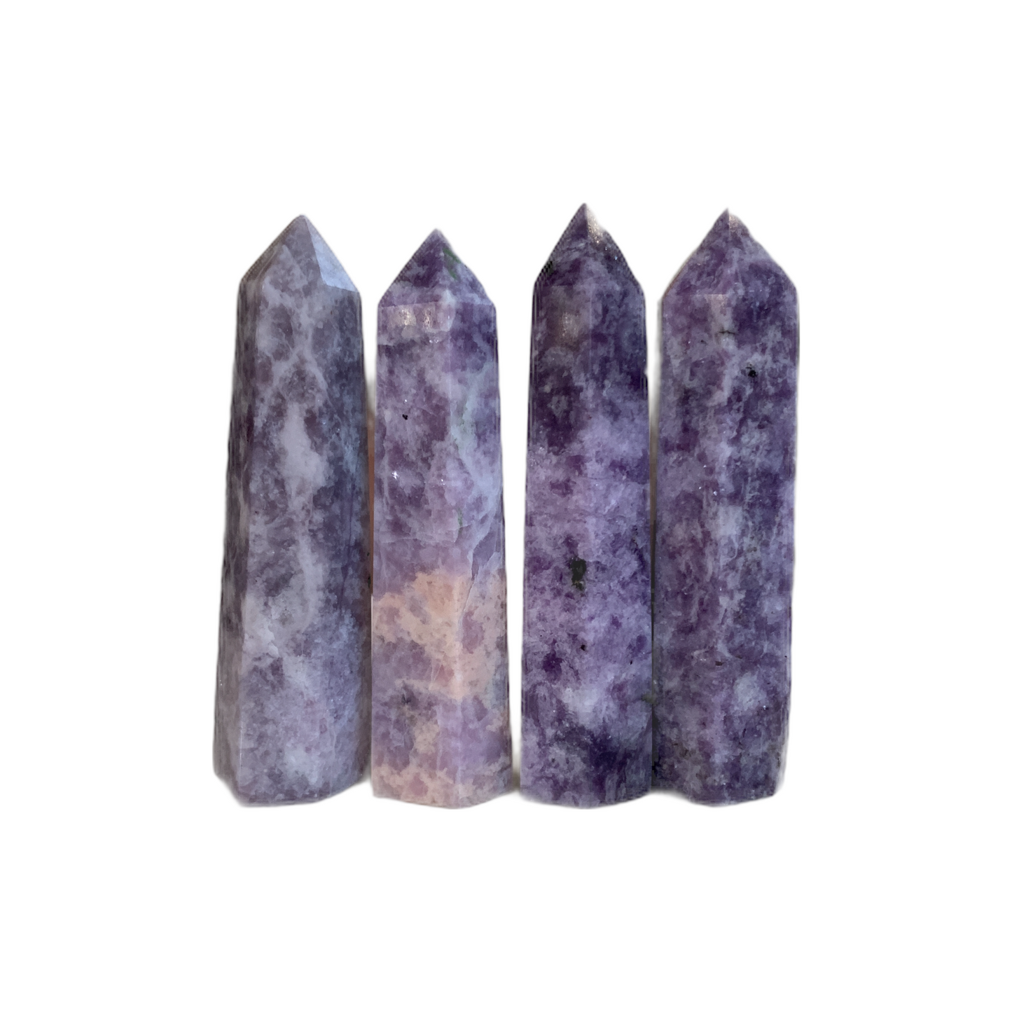 Stone Point Crystal Tower Lepidolite 