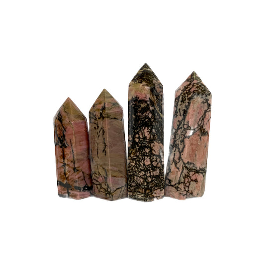 Stone Point Crystal Tower Rhodoite